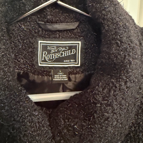 Rothschild Charcoal Double-Breasted Pea Coat - Picture 2 of 4